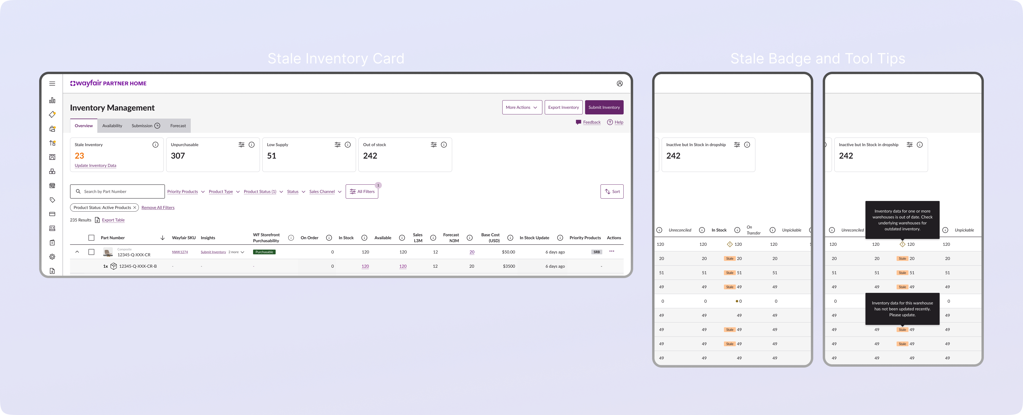 Stale Inventory solution preview